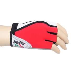 Santini Gel Short Gloves Flerfärgad 2XL Man