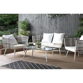 deNoord Loungegrupp Ragusa Utomhus 156 cm 1012450