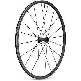 DT Swiss Pr 1400 Dicut 21 Disc Tubeless Road Front Wheel Svart 9 x 100 mm