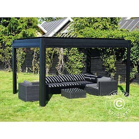 Dancover Bioklimatisk pergola Paviljong Trädgårdspaviljong San Pablo, 3x4m, Svar