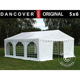 Dancover Partytält Festtält Original 5x6m PVC, Vit