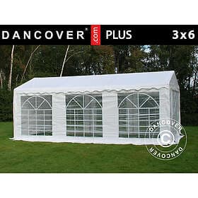 Dancover Partytält Festtält PLUS 3x6m PE, Vit