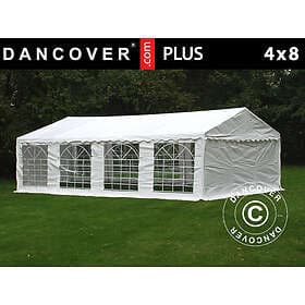 Dancover Partytält Festtält PLUS 4x8m PE, Vit