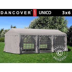 Dancover Partytält Festtält UNICO 3x6m, Sand