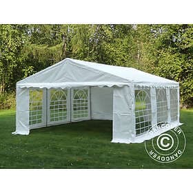 Dancover Partytält Festtält PLUS 5x6m PE, Vit