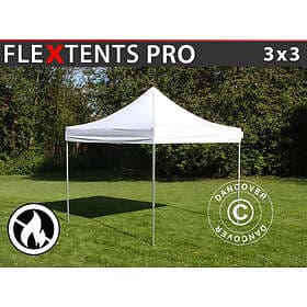 Dancover Snabbtält Depåtält Easy-up tält Eventtält Partytält FleXtents PRO 3x3m 