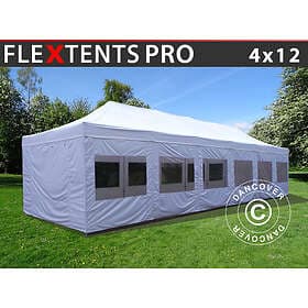 Dancover Snabbtält Depåtält Easy-up tält Eventtält Partytält FleXtents PRO 4x12m