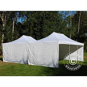 Dancover Snabbtält Depåtält Easy-up tält Eventtält Partytält FleXtents Steel 8x6