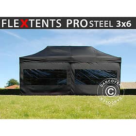 Dancover Snabbtält Depåtält Easy-up tält Eventtält Partytält FleXtents PRO Steel