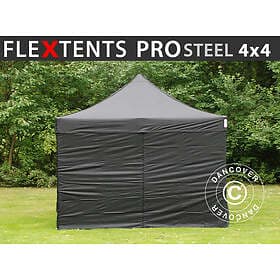 Dancover Snabbtält Depåtält Easy-up tält Eventtält Partytält FleXtents PRO Steel