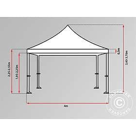 Dancover Snabbtält Depåtält Easy-up tält Eventtält Partytält FleXtents Xtreme 60