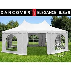 Dancover Åttakantigt Partytält Festtält Elegance PRO 6.8x5m, PVC