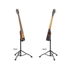 Ibanez UB805-MOB Upright Bass med staitv och bag 5-strängad Mahogny Oil Burst