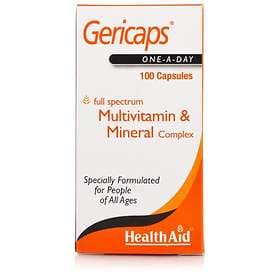 HealthAid Gericaps Multivitamins + Minerals 100 Capsules