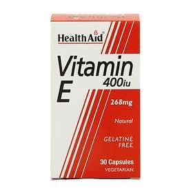 HealthAid Vitamin E 400IU Natural 30 Capsules