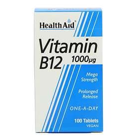 HealthAid Vitamin B12 1000mcg 100 Tablets