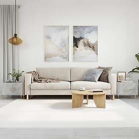 vidaXL Soffbord 2 st betonggrå 50x50x40 cm konstruerat trä 829373