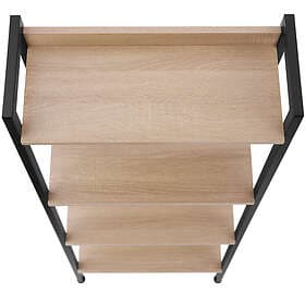 TecTake Industriell hylla 57.5 x 34 x 138 cm, Industriellt lätt trä, ek Sonoma