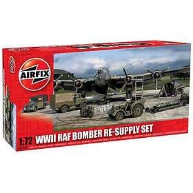 Airfix Airfix A05330 WWII Bomber Re-Supply Dioramas and Buildings Model Set 1:72