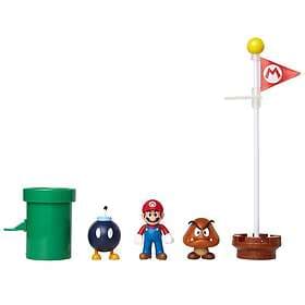 Acorn Super Mario Figurer Plains Diorama 5-pack
