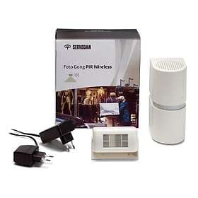 Niko 33-450 White Wireless Video Doorbell