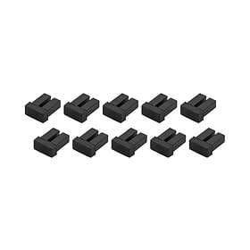 StarTech LC SFP Dust Covers 10pk Fiber Optic Caps SFP Port Covers (SFPLCCAP10) d