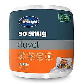 Silentnight So Snug Single Bed Duvet Quilt, 15 Tog Winter Warm Cosy Thick Duvet 