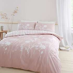 Catherine Lansfield Bedding Meadowsweet Floral Double Duvet Cover Set with Pillo