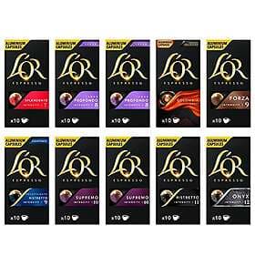 L'OR Espresso Variety Pack Nespresso Compatible Coffee Pods 100 (Capsules)