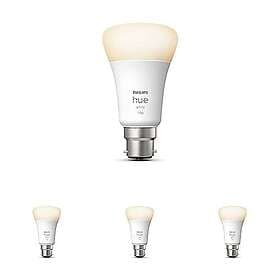 Philips Hue White Single Smart Bulb LED [B22 Bayonet Cap] 1100 Lumens (75W Equiv