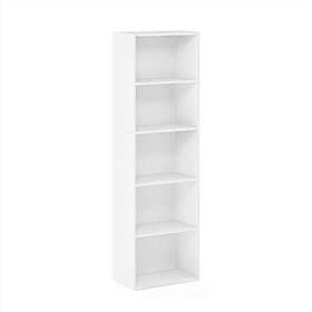 Furinno Luder 5-Tier Reversible Color Open Shelf Bookcase