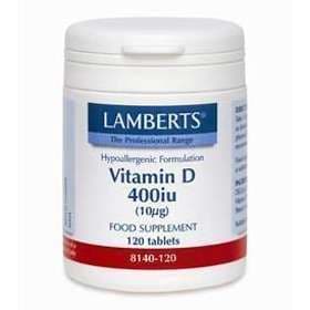 Lamberts Vitamin D 400IU 120 Tablets