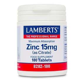 Lamberts Zinc 15mg 180 Tablets