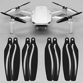 Master AirScrew Mini 2 Propellrar (svarta, 4-pack)