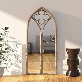 vidaXL Mirror sandfärgad 70x30 cm järn för inomhusbruk 3093521