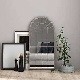 vidaXL Mirror sandfärgad 90x45 cm järn för inomhusbruk 3093517