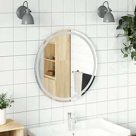 vidaXL Bathroom Mirror LED 70 cm rund 353280
