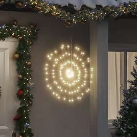 vidaXL 356220 Christmas Lights 4 pcs 140 LED Warm White 17 cm