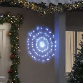 vidaXL 3190513 Christmas Lights 8 pcs 140 LED Cool White 17 cm