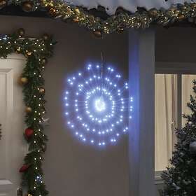 vidaXL 356222 Christmas Lights 4 pcs 140 LED Cool White 17 cm