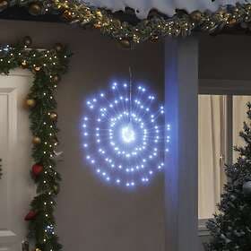 vidaXL 356221 Christmas Lights 140 LED Cool White 17 cm