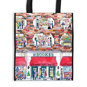 Michael Storrings a Day at the Bookstore Reusable Shopping Bag