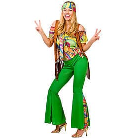 Groovy Hippie Dam Maskeraddräkt