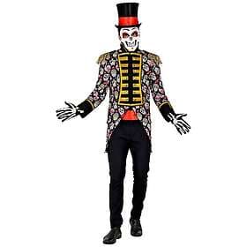 Widmann Día De Los Muertos Paradjacka Maskeradkläder För Män