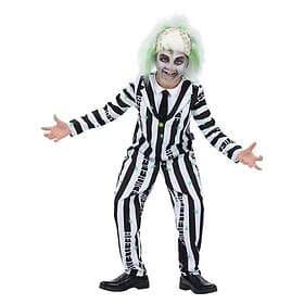 Smiffys Beetlejuice Barndräkt Cirkus maskeradkläder