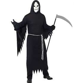 Smiffys Grim Reaper Costume - Fancy Dress For Men