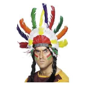 Smiffys Indian Headdress Multicolored Costume Accessory