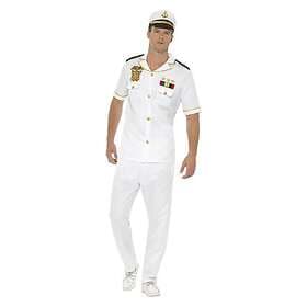 Smiffys Hr. Kapten Maskeraddräkt Militär Maskeradkläder