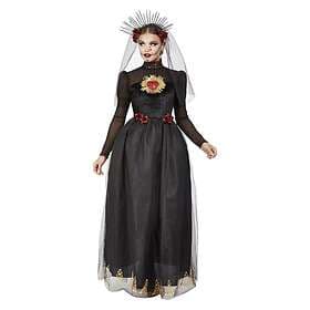 Smiffys Day Of The Dead Bride Black Costume - Masquerade Clothes For Women