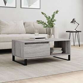vidaXL Console Table Grey Sonoma 90x50x36.5cm Constructed Wood 830578